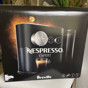Breville Nespresso Expert - Black and Silver